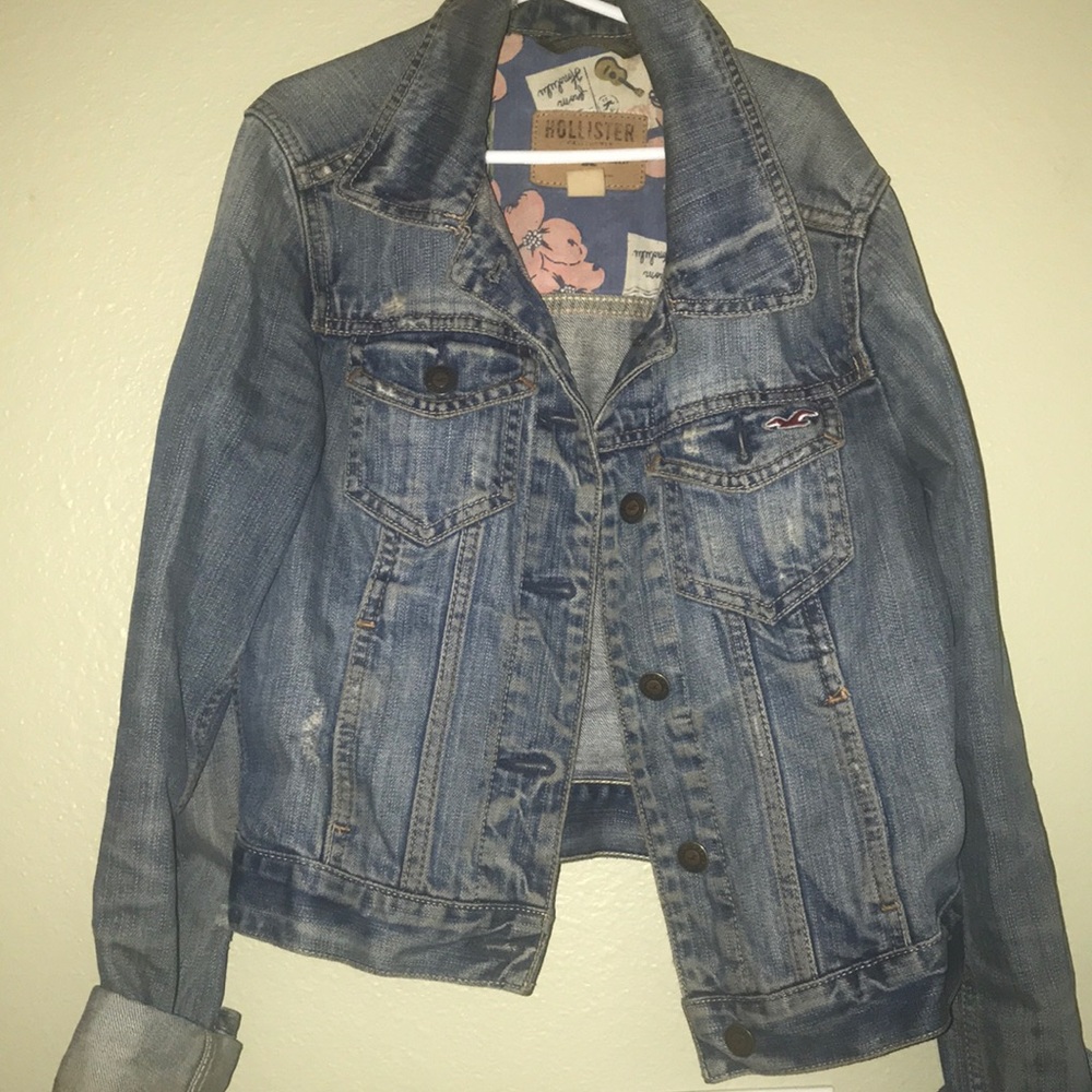 Hollister jean jacket